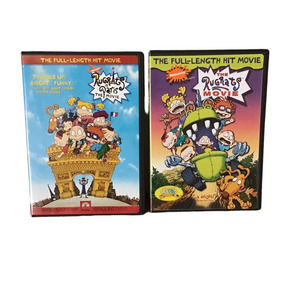 Nickleodeon Rugrats Set of 2 Full Length Movie DVDs